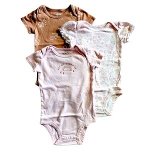 Carter's 3 Piece Onesie Bundle